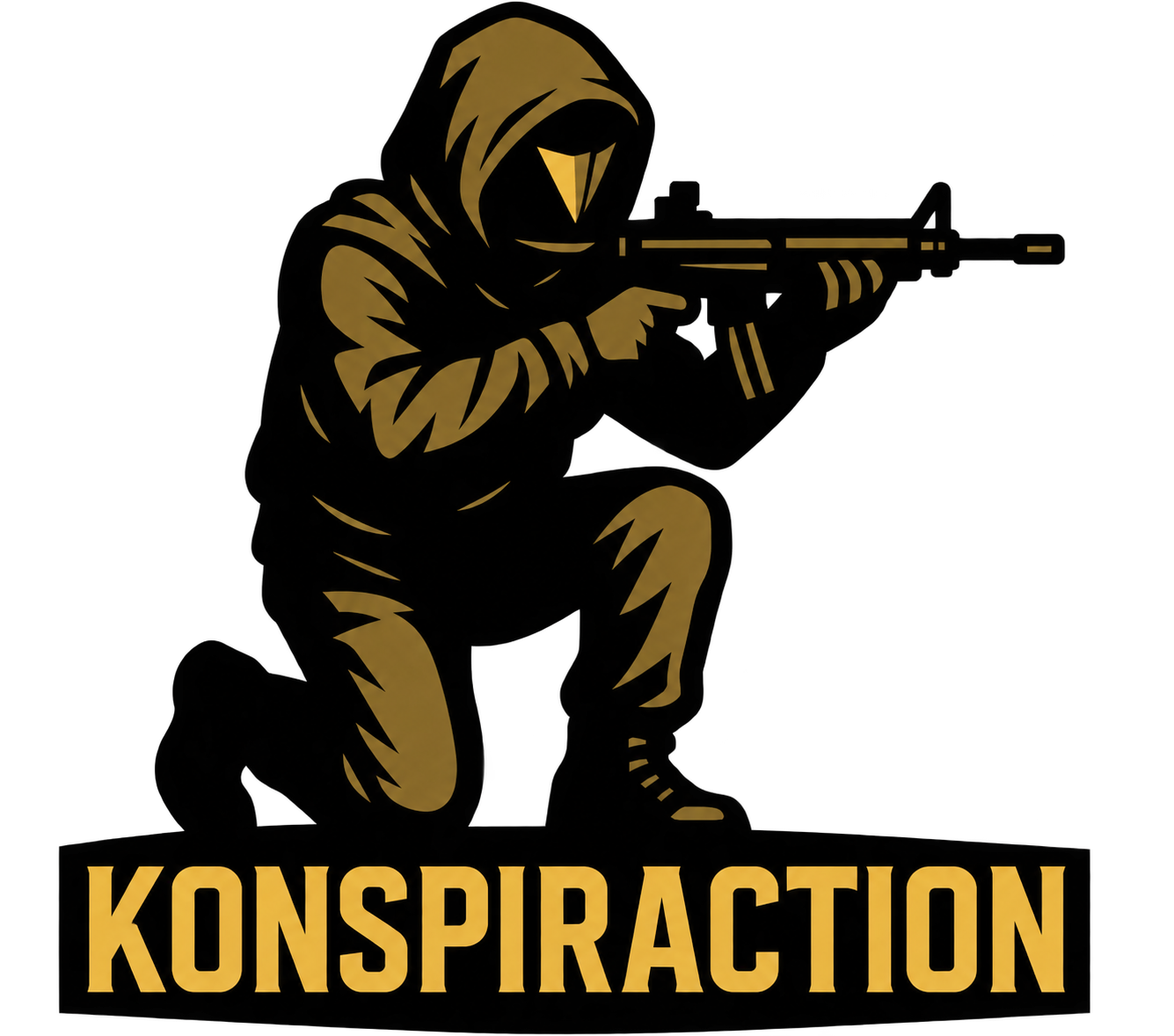 Logo Konspiraction — wspólnego projektu Konspiry i ASG Action